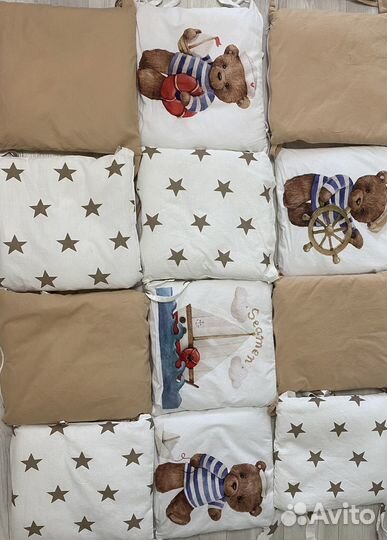 Бортики в кроватку