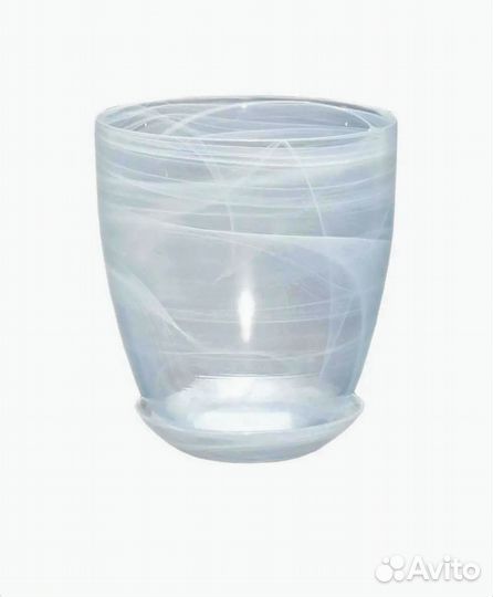 Кашпо горшок для орхидеи стекло