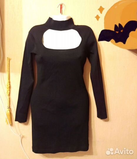 Чёрное платье р 42-44-46 и не только)