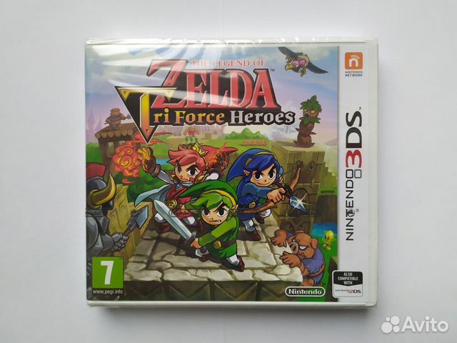 The Legend of Zelda: Tri Force Heroes Nintendo 3DS