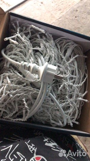 Гирлянда уличная бахрома 25, 12, 6, 50 m