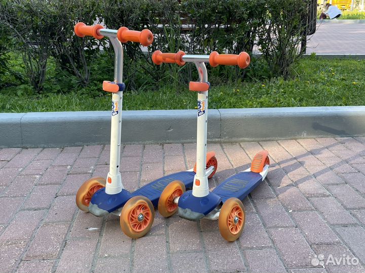 Самокат трехколесный детский Oxelo B1 500