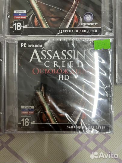 Диск Assassin's creed Leberation Освобождение PC