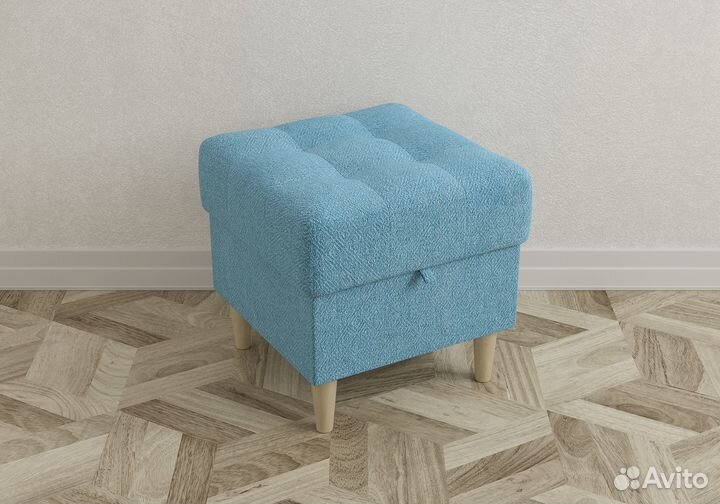 Пуф в скандинавском стиле