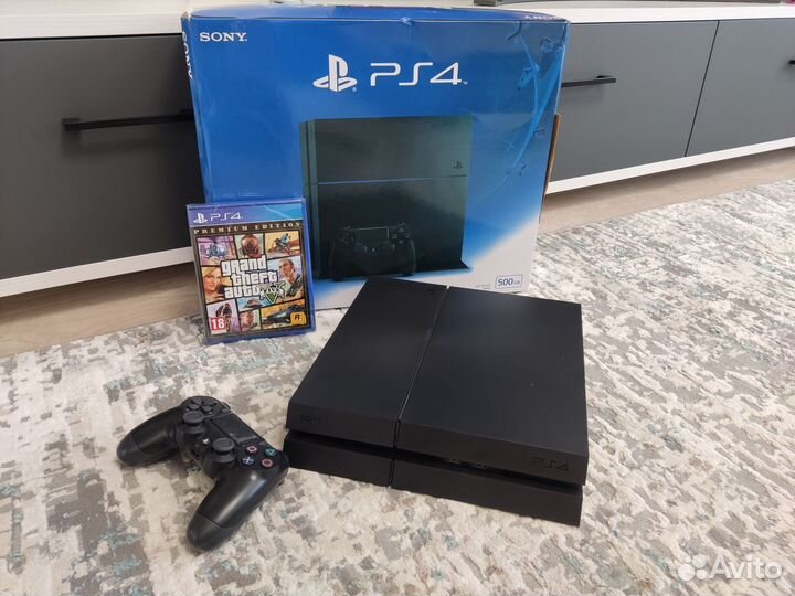 PS4 500Gb+GTA 5 (идеал)