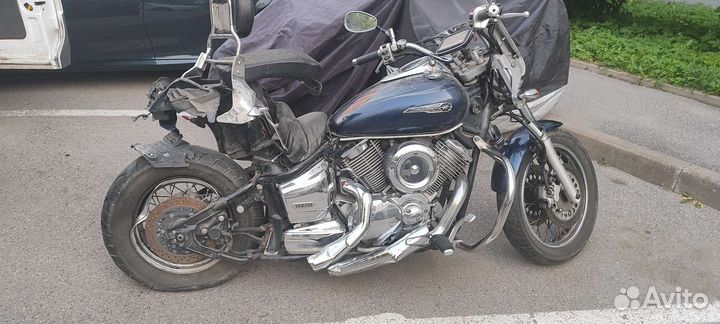 Yamaha XVS1100 dragstar 2008 по запчастям