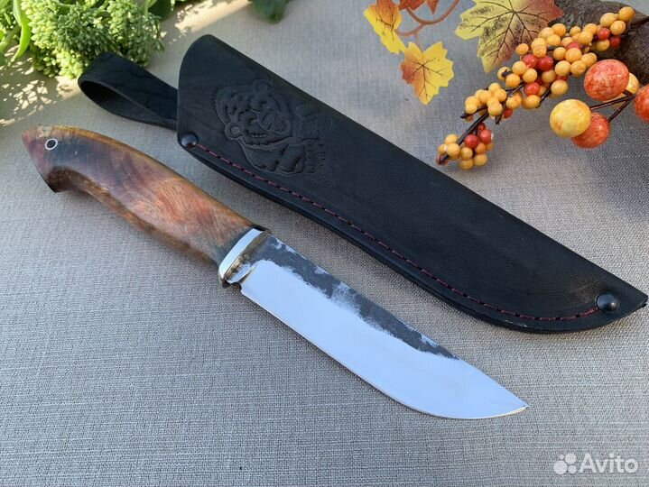 Универсальный нож Сокол из кованой стали х12мф