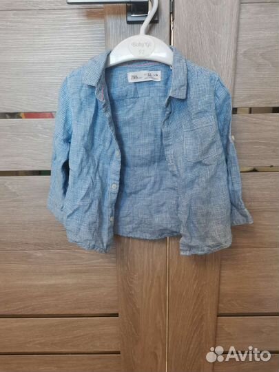 Рубашка для мальчика 74