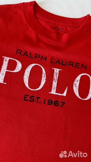 Футболка polo ralf lauren 6 лет