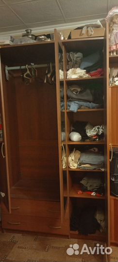 Шкаф распашной для одежды бу