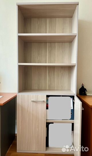 Шкаф для документов, для одежды, 80х40х202 ясень