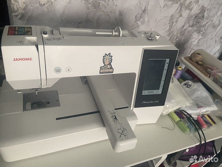 Вышивальная машина janome memory craft 500e