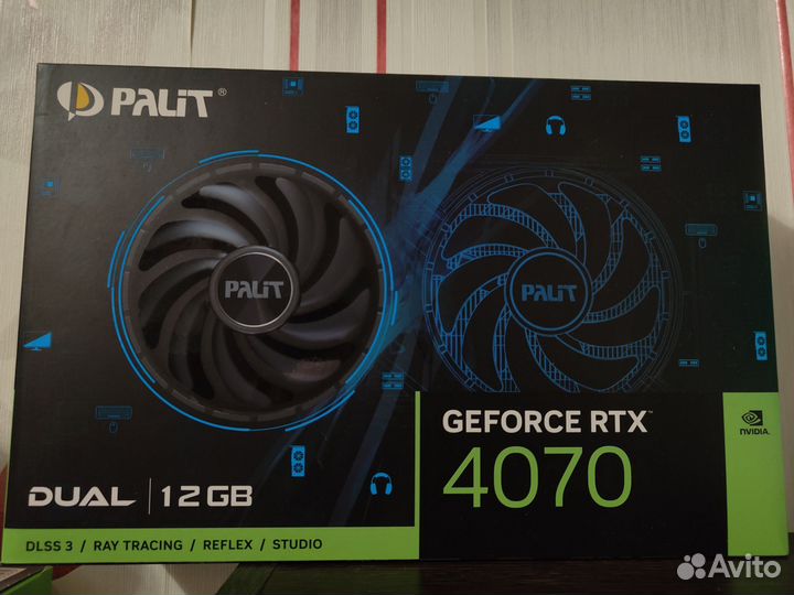 Видеокарта Palit RTX 4070