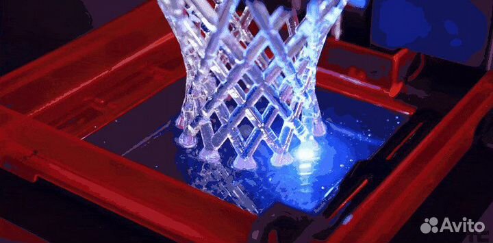 Высокоточная фотополимерная 3D печать