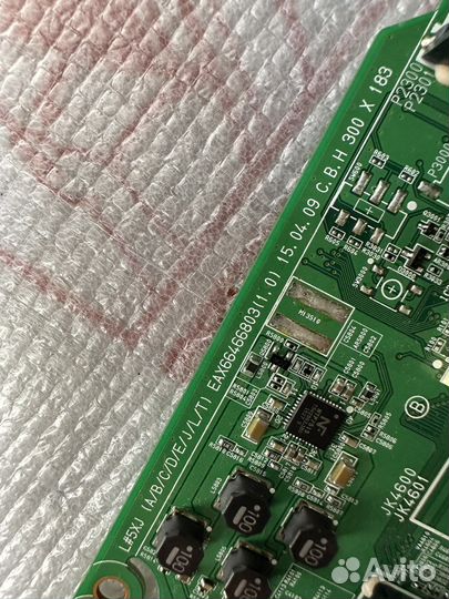 Main EAX66466803 (1.0) EBT64141801 неисправен