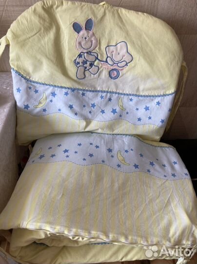 Бортики в детскую кроватку