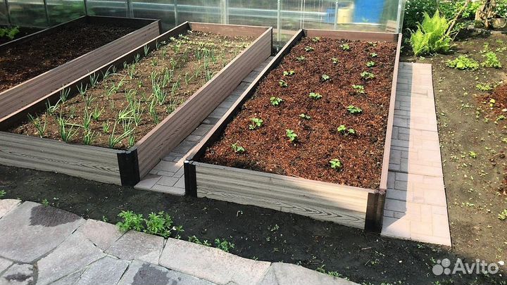 Грядки из дпк