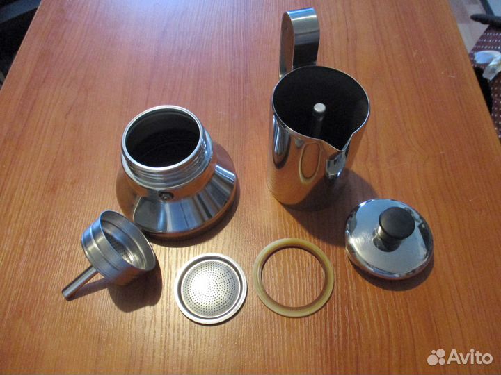 Гейзерная кофеварка IKEA metallisk