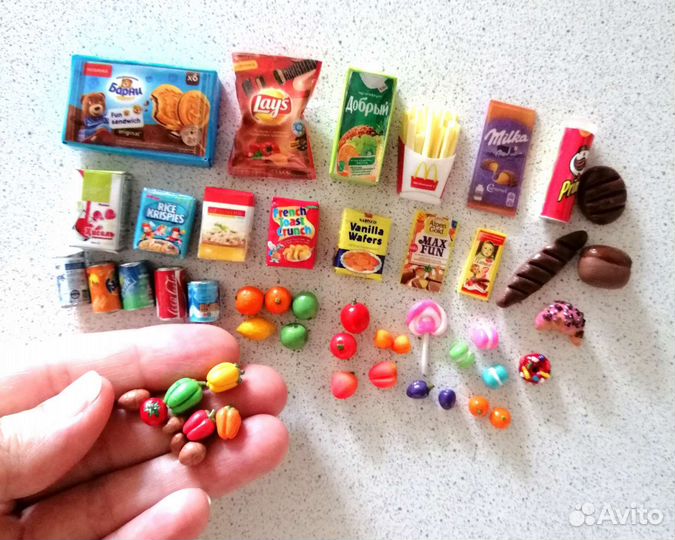 Миниатюрные продукты