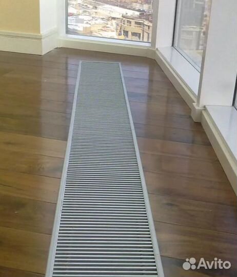 Конвектор внутрипольный Rommer RCN 80*300*1500