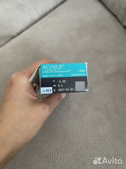 Линзы acuvue oasys