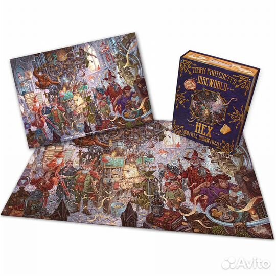 Пазл Университет Плоский мир Терри Пратчетт