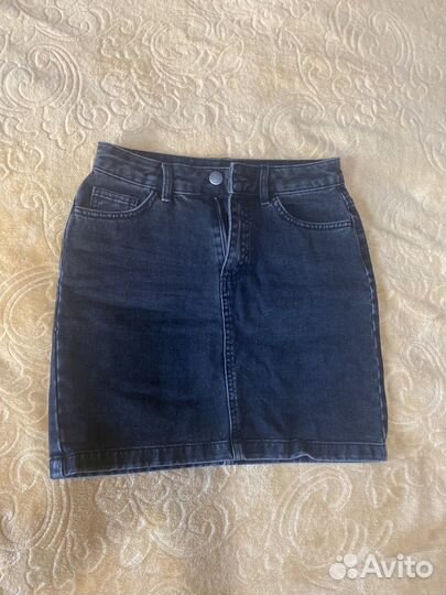 Юбка джинсовая