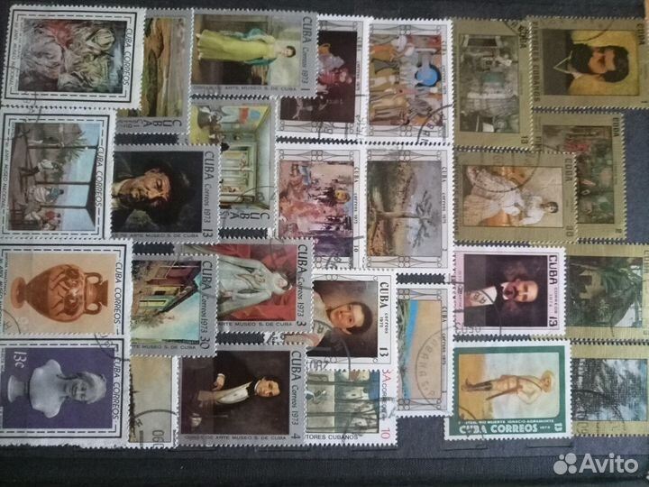 Почтовые марки СССР в альбомах, в добрые руки