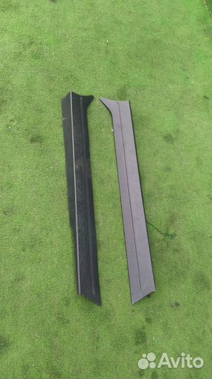 Накладки на порог салона Комплектом Nissan Presage