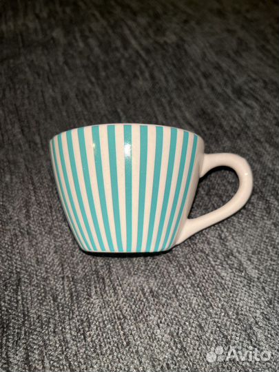 Кофейные чашки 4 шт блюдца