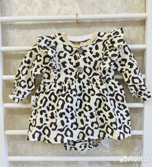 Боди платье на девочку