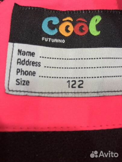 Зимний комбинезон для девочки 122