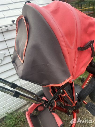 Детский велосипед с ручкой