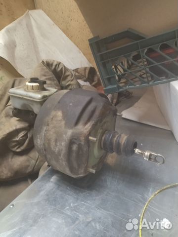 Вакуумный усилитель тормозов + гтц на газель