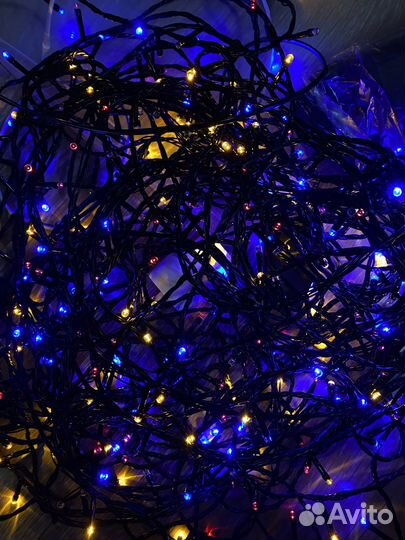 Елочная гирлянда 30 метров