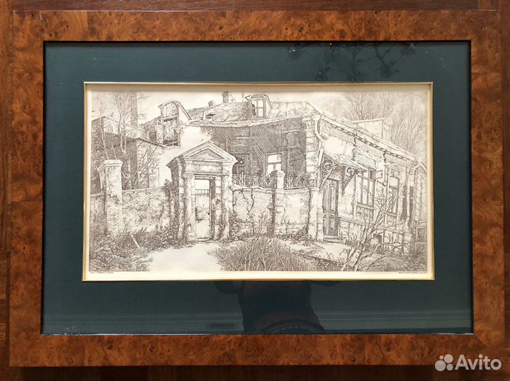 Картина большая в раме Власов подарок