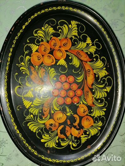 Поднос жостово СССР