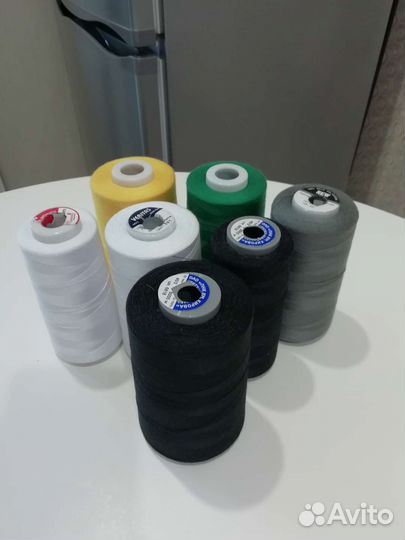 Нитки швейные 7 катушек