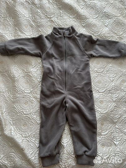 Флисовый комбинезон