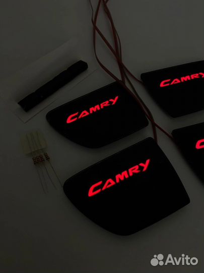 Led Подсветка дверных ручек салона Toyota Camry 30