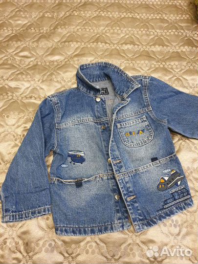 Куртка джинсовая детская