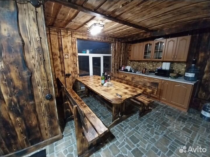 Аренда семейной бани(изба липовая)