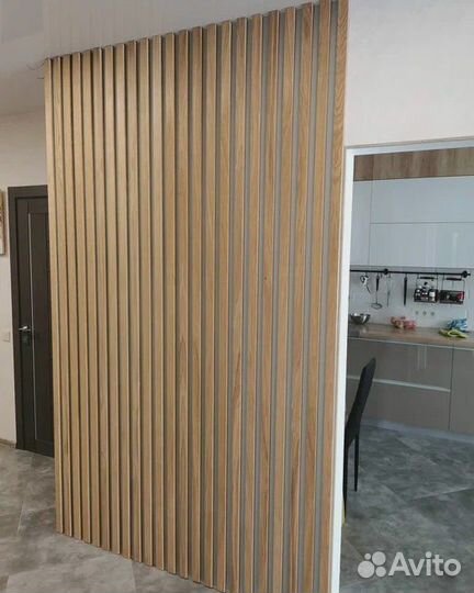 Интеръерные реечные перегородки