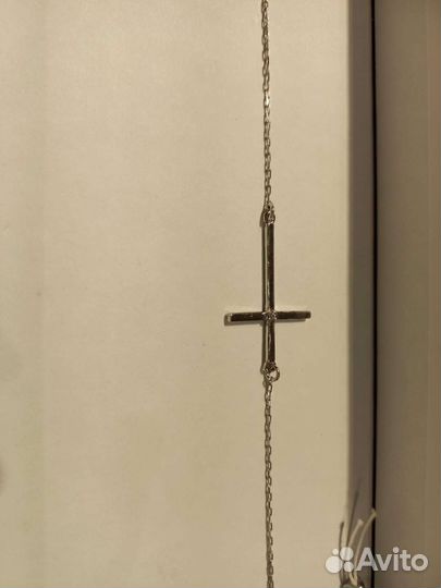 Редкий браслет серебро 925 проба крест новый