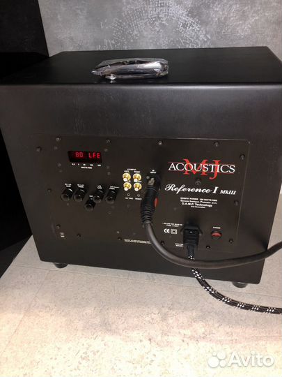 Сабвуфер MJ Acoustics Reference 1 MK3 обмен