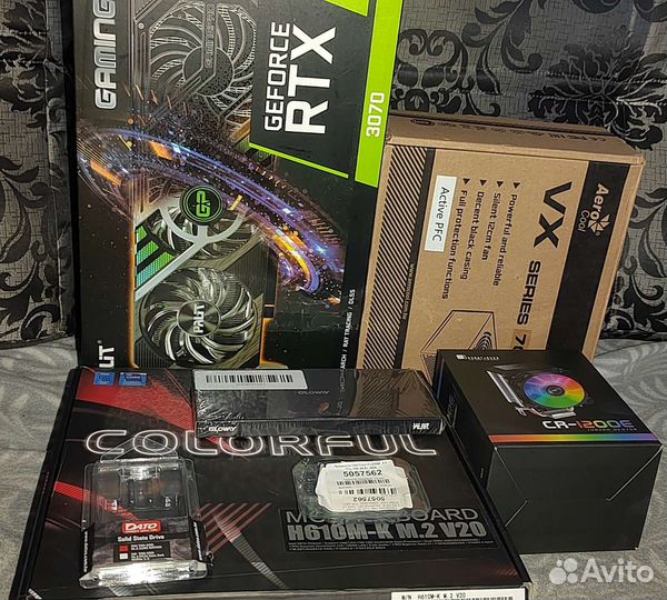 Игровой PC i3 12100f+ RTX 3070