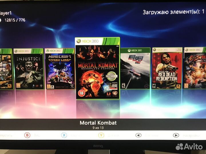 Xbox 360fat 250gb + freeboot + более 30 игр