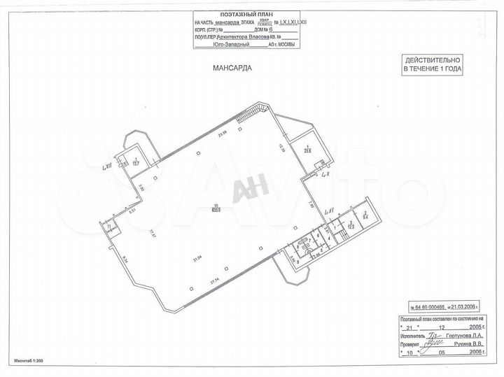 Аренда офиса 885 - 1770 м2 м. Профсоюзная в ЮЗАО