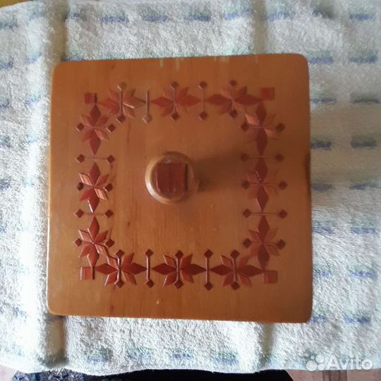 Шкатулка деревянная СССР