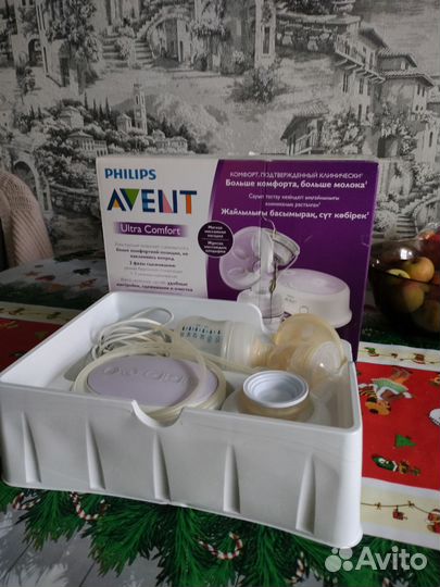Молокоотсос avent электрический